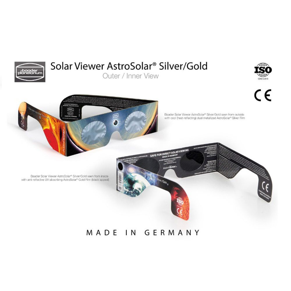 Caratteristiche tecniche e prezzi occhialino solare per eclissi Astrosolar Baader Planetarium 1pz