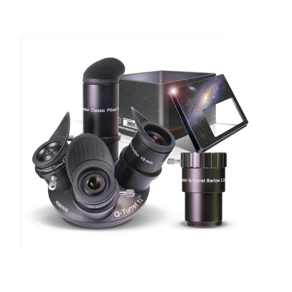 Caratteristiche tecniche e prezzi Kit oculari Baader Planetarium Classic Ortho + Q-turret + Q-barlow + Astrobox