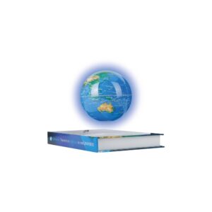 Caratteristiche tecniche e prezzi lampada a levitazione globo Terra 14cm con base libro
