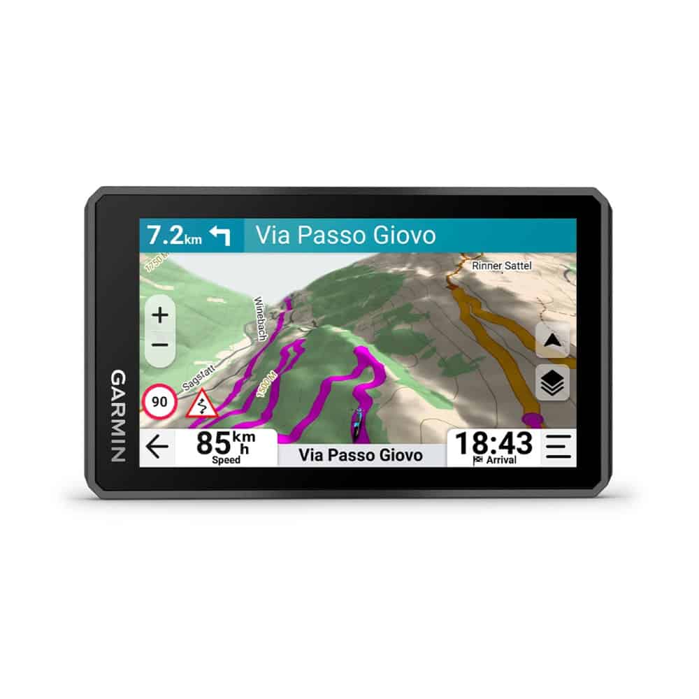 Caratteristiche tecniche navigatore satellitare per moto Garmin Zumo XT3 con schermo da 4,7"