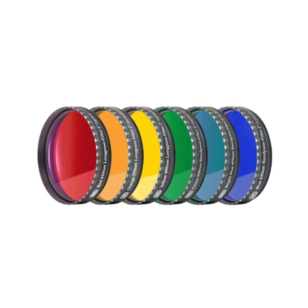 Caratteristiche tecniche e prezzi set 6 filtri colorati per pianeti Baader Planetarium 50,8mm