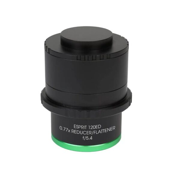 Caratteristiche tecniche riduttore 0,77X / spianatore per rifrattore Esprit 120 EDX