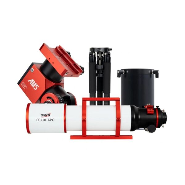 Caratteristiche tecniche e prezzi tubo ottico rifrattore Zwo FF110 APO Quadruplet bundle AM5N